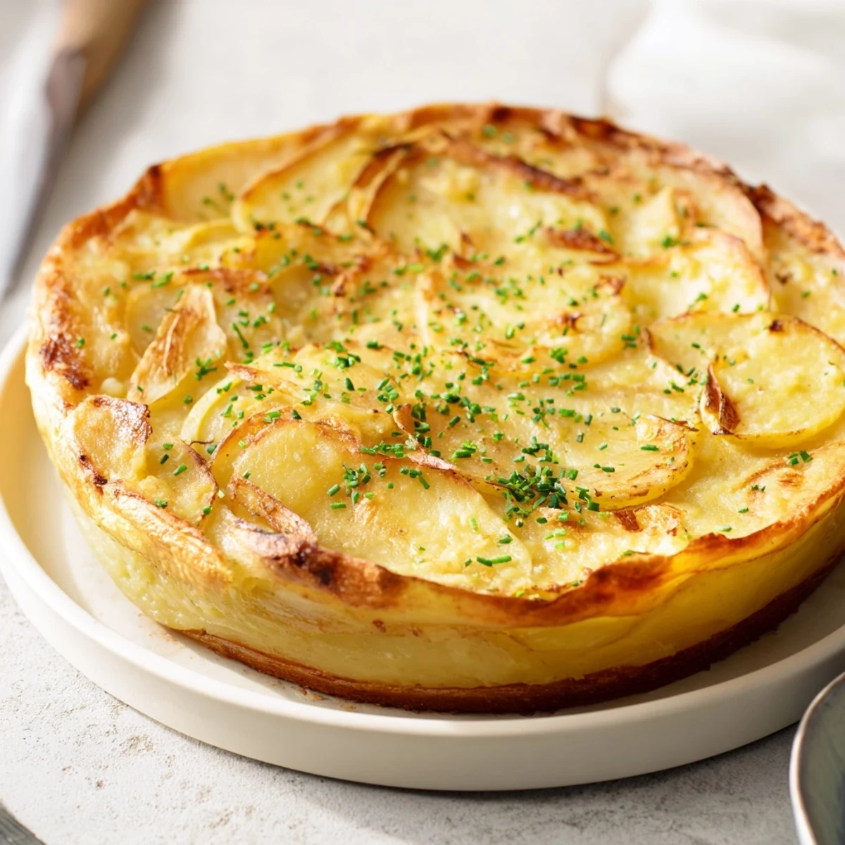 Ultra-creamy cheesy scalloped