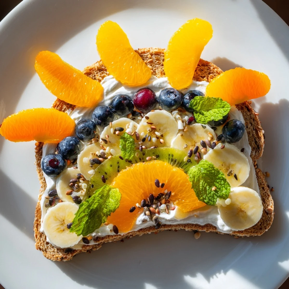 Morning Sun Breakfast Toast