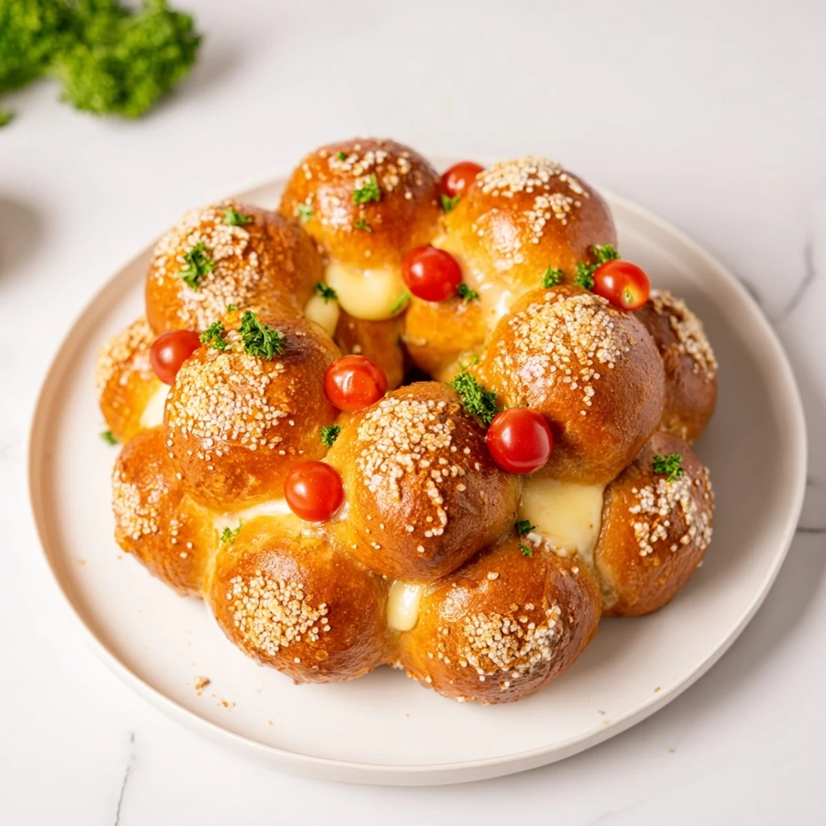 Pretzel Joy Wreath Ring