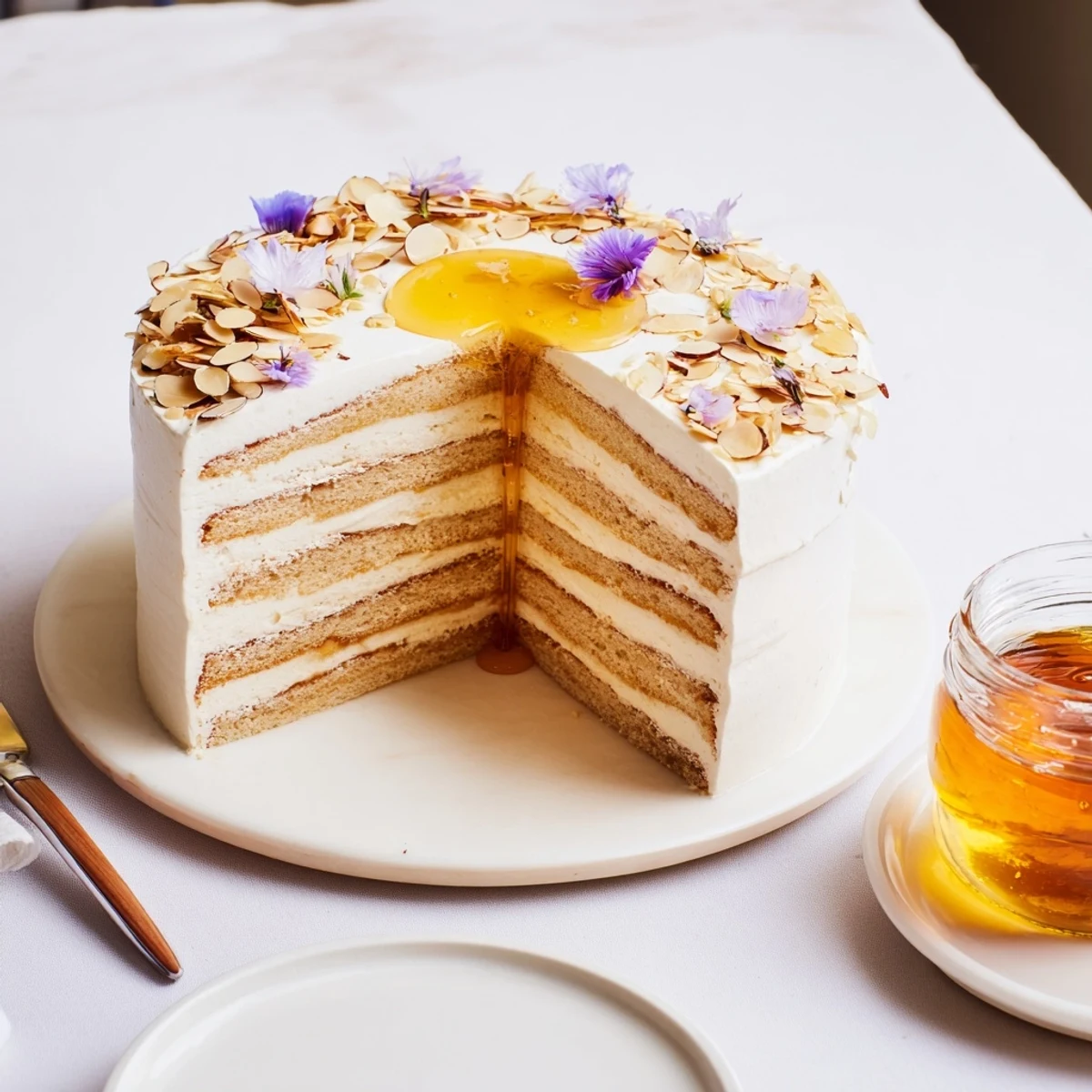 Indulge your senses with this warm, flowing Honey-Drip dessert, perfect for dipping and sharing.