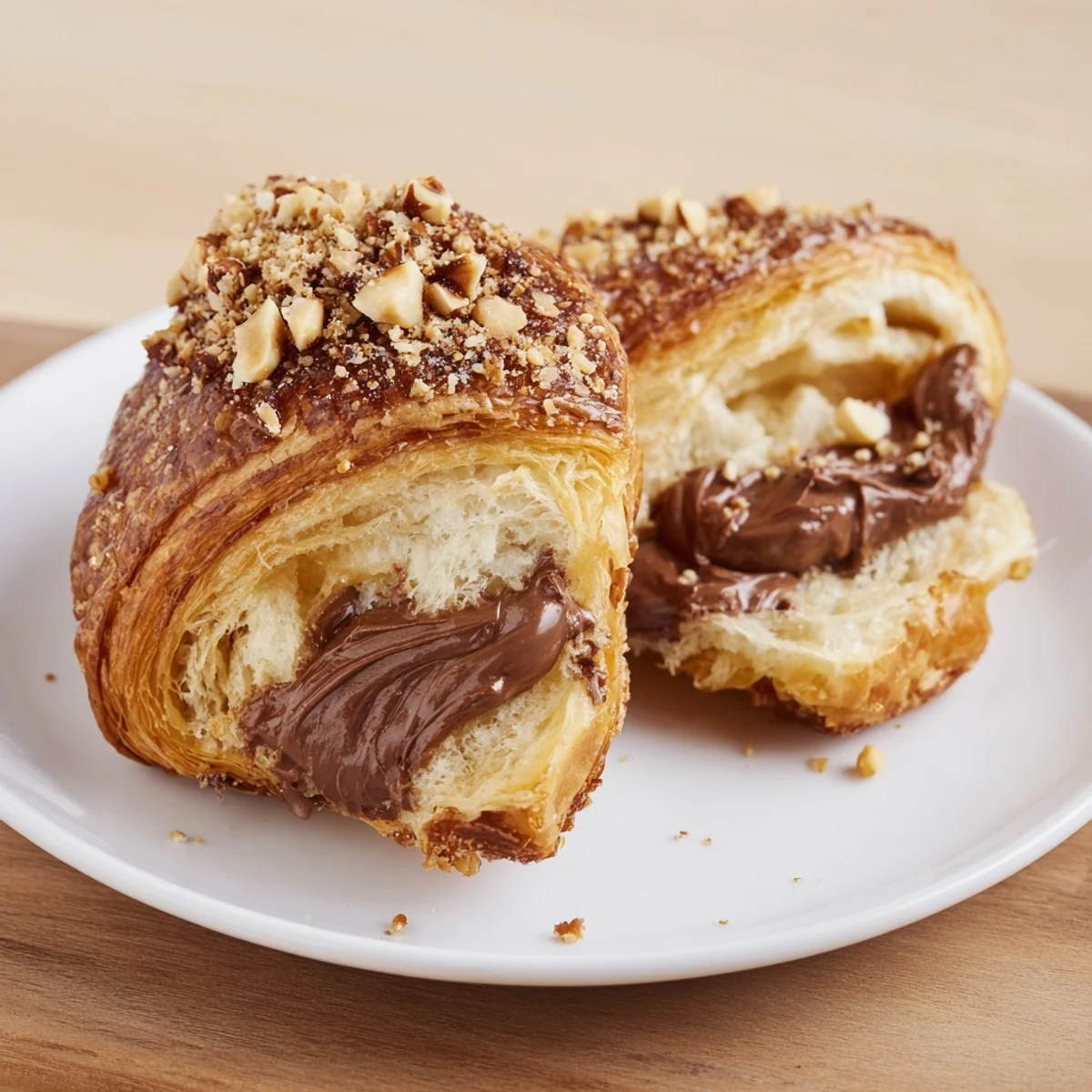 3-Ingredient Nutella Croissants