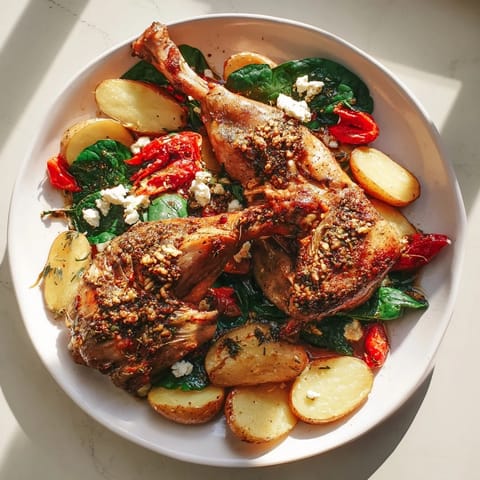 Pan-Roasted Zaatar Chicken Dinner