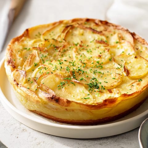 Ultra-creamy cheesy scalloped