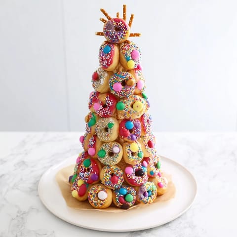 Donut Stack Christmas Ornament