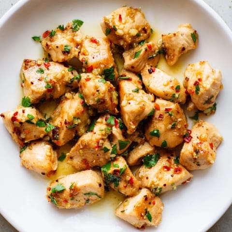 Garlic Butter Chicken Bites