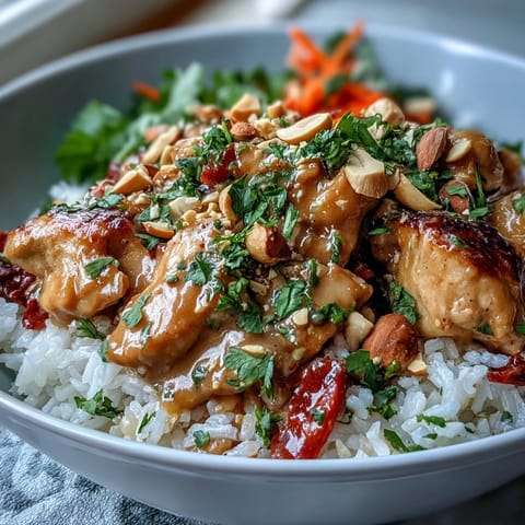 Thai Peanut Chicken Bowl