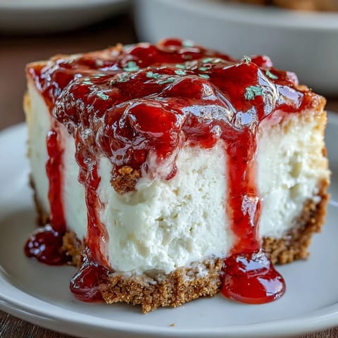 Creamy, protein-packed strawberry cheesecake bites with graham cracker crust and fresh strawberry topping, ideal for guilt-free snacking.  