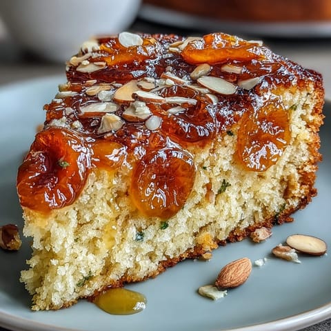 Golden layers of gluten-free almond flour cake infused with olive oil, crowned by tender candied orange rounds.  