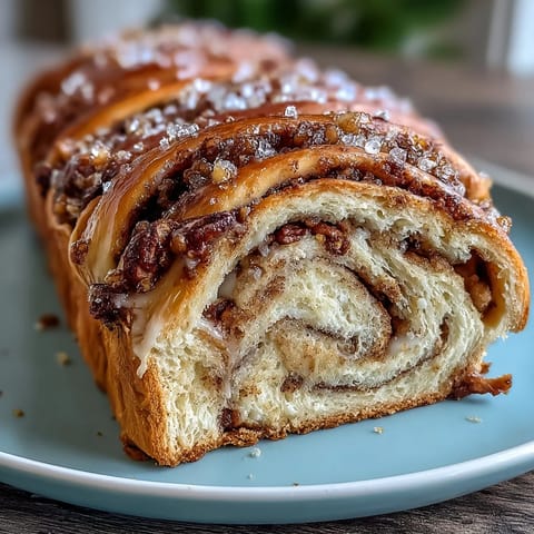 King Cake Cinnamon Babka Loaf