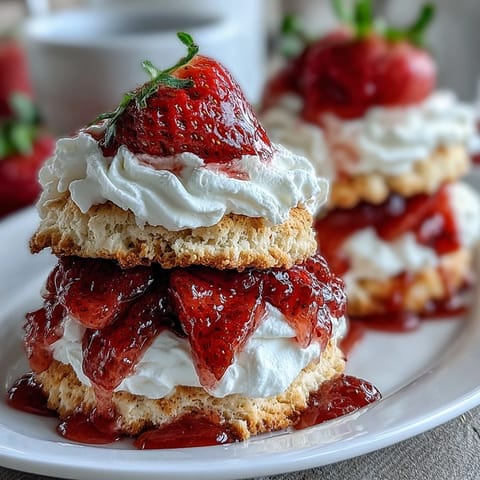 Classic Strawberry Shortcake Biscuits