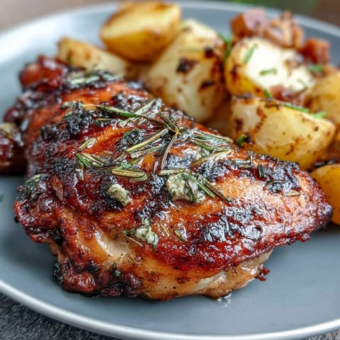 Chicken Drumsticks with Potatoes