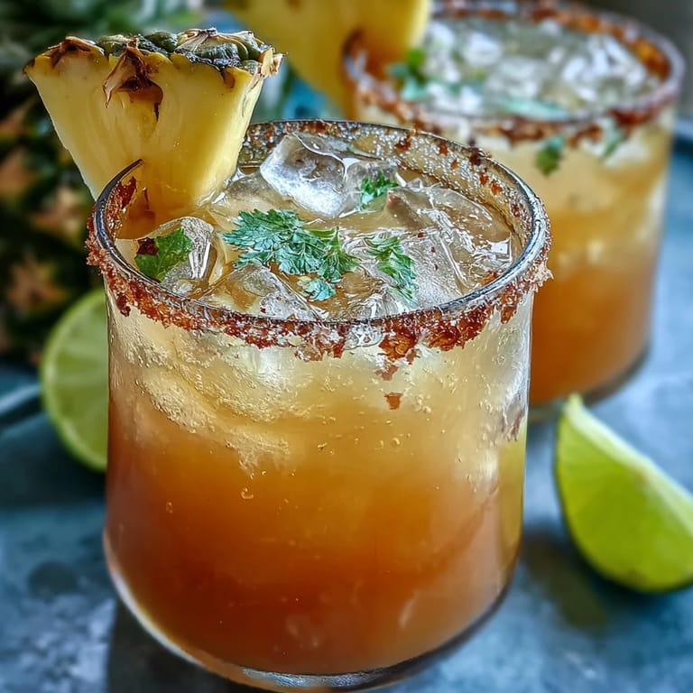 Tropical pineapple margarita mocktail in a festive glass, featuring bright citrus notes and a refreshing, alcohol-free twist.