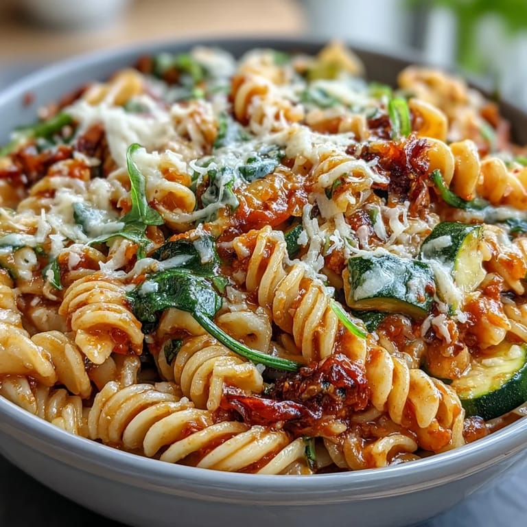 Easy One-Pot Budget-Friendly Pasta dish with al dente pasta, fresh spinach, and melted Parmesan for a comforting vegetarian meal.