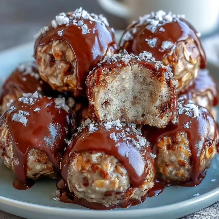 Bite-sized no-bake peanut butter oat treats perfect for quick snacks, packed with flavor and texture.