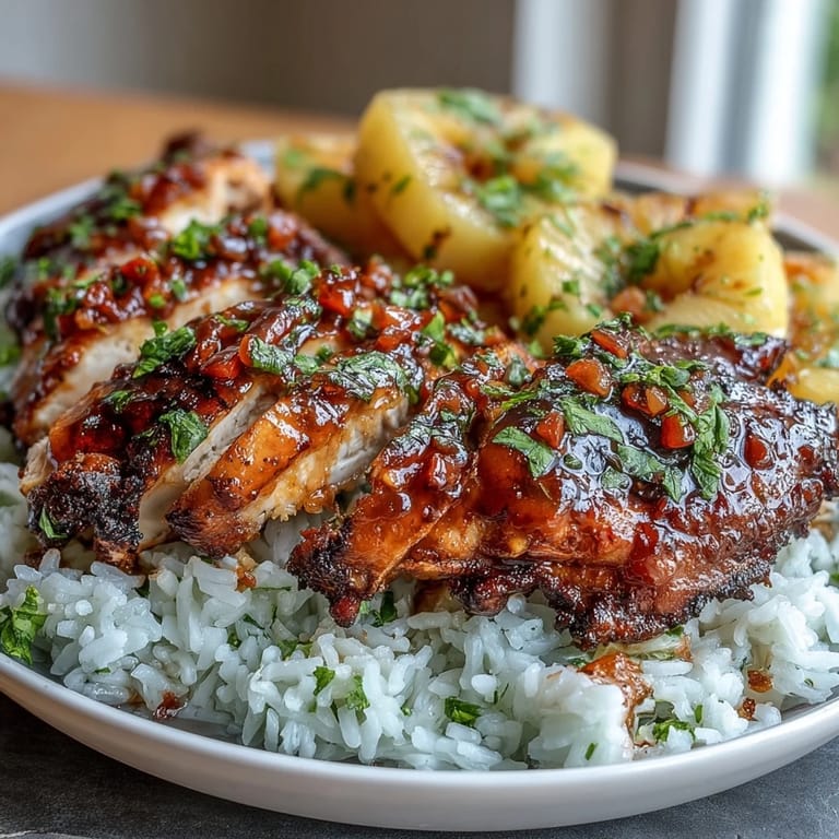 Grilled pineapple chicken and rice foil packets with juicy chicken, sweet pineapple, and colorful vegetables.